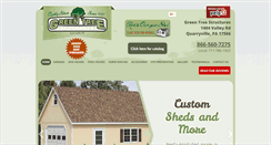 Desktop Screenshot of greentreestructures.com